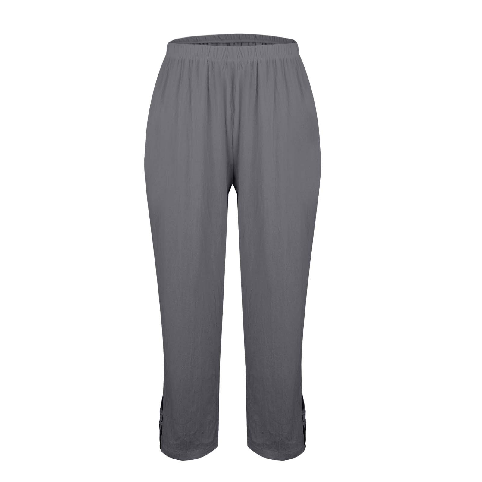 thumbnail image 4 of Pantalones casuales de pierna recta para mujer: cómodos pantalones para el día a día, las vacaciones y el senderismo, 4 of 8